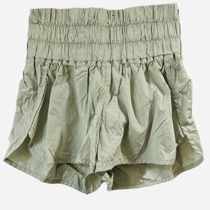 Free People‎ Movement The Way Home Shorts Womens Small Mint Green High Rise